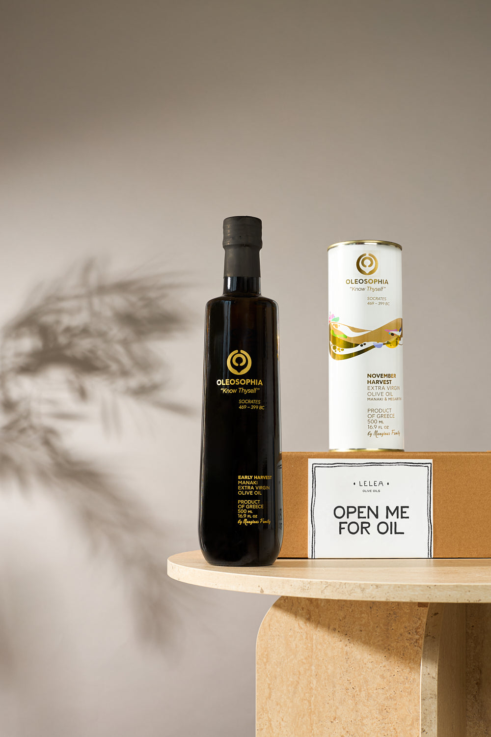 The Greek Collection (2x500ml) - Extra Virgin Olive Oils from Greece